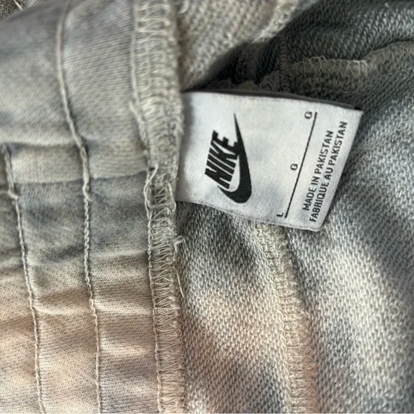 Nike Tie-Dye Hoodie and Joggers Set - Gray and Pink - Picture 12 of 14